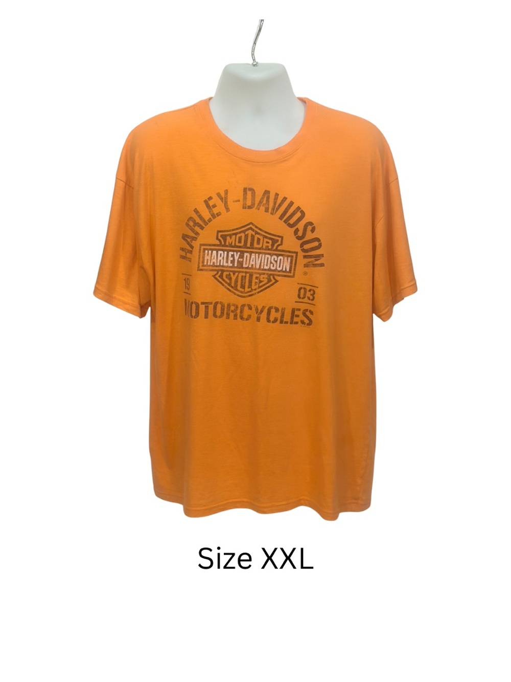 Harley-Davidson Cherokee NC T-Shirt XXL Orange Motorcycle T